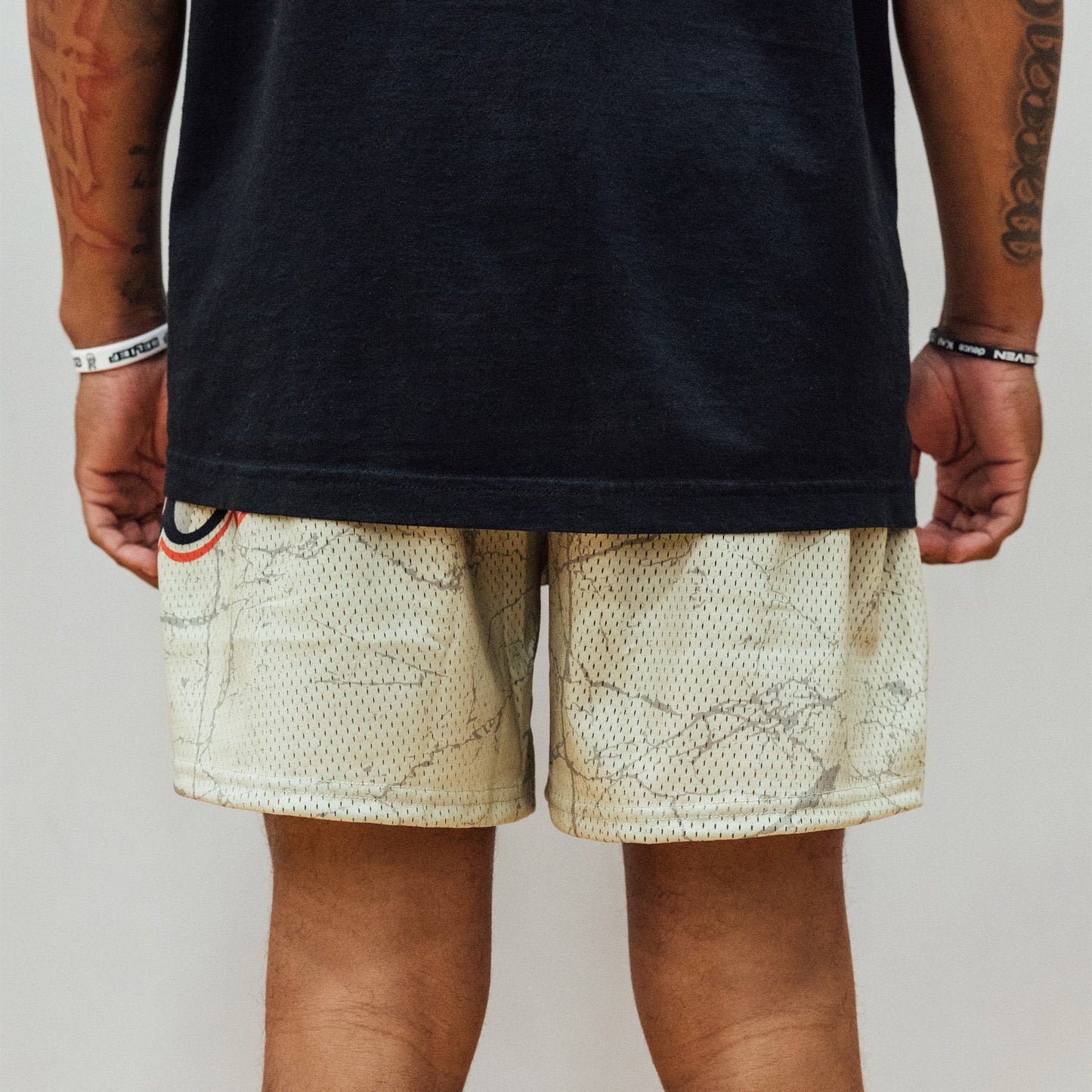 Mesh Shorts "Stone"