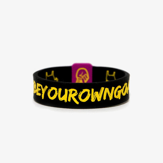 Legacy Wristband "BE YOUR OWN GOAT"